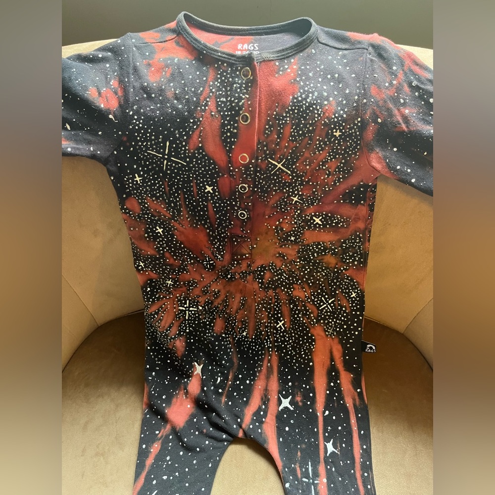 Rags galaxy dyed romper